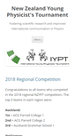 Mobile Screenshot of iypt.org.nz